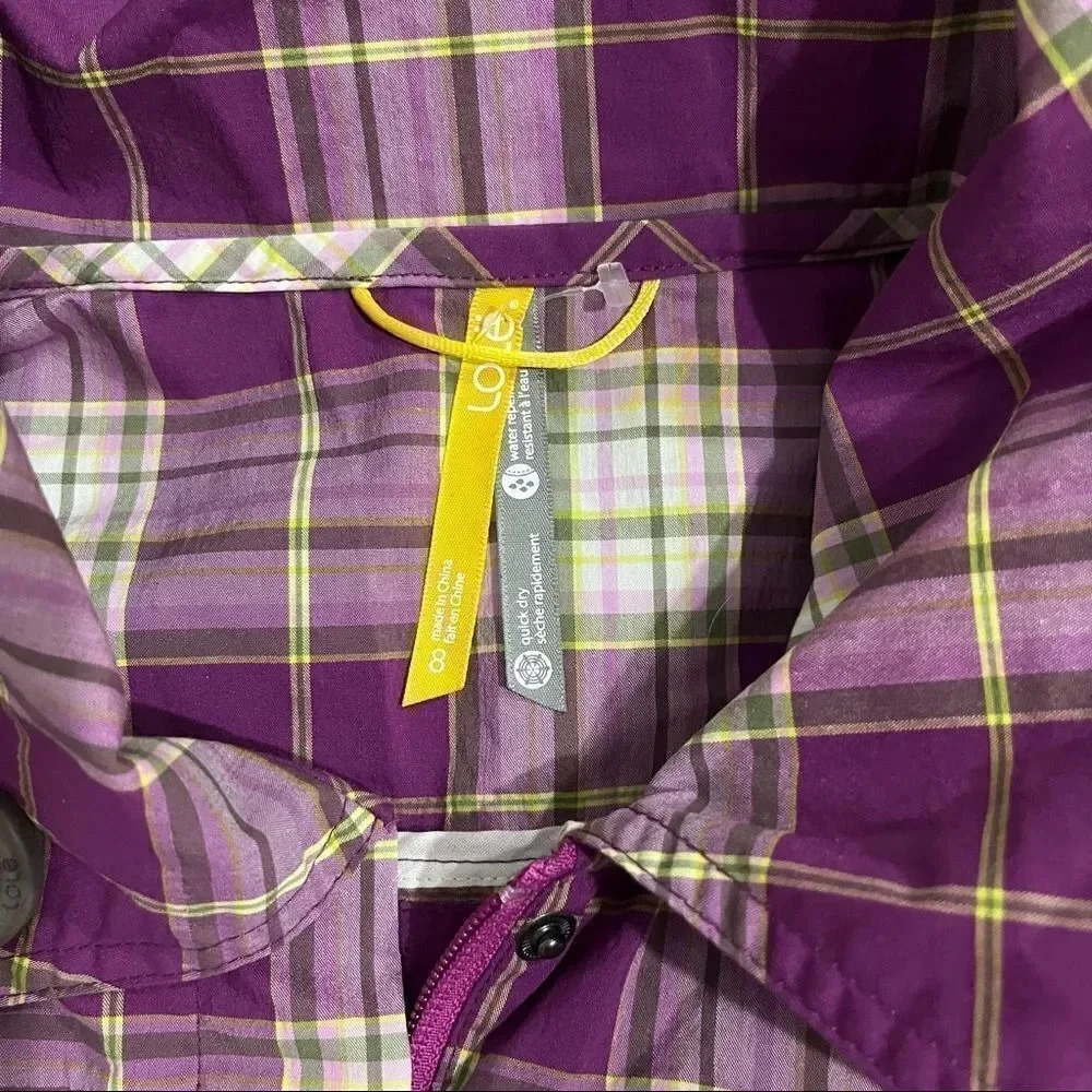 Löle Light weight purple jacket - Picture 4 of 13